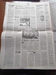 Cumhuriyet Gazetesi - 3 Kasım 1998 - Susurluk Karanlıkta - Devlet Kirli İlişkileri Biliyordu - Anadolu Federe İslam Devleti Örgütü Uçakla Anıtkabir'e Saldıracaktı - Sedat Bucak - Hüseyin Kocadağ -  Abdullah Çatlı - Erol Evcil Ve Gülay AslıTürk İngilteref