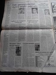 Evrensel Gazetesi - 27 Kasım 1998 - Avrupalı Yayıncılar Türkiye Ligi'ne Göz Dikti - Patronlar Hükümetini Arıyor - Sakıp Sabancı - Akın Birdala Suikast Davasında 5 Tahliye - Savaş Buldan'ın Katili Yaşar Öz -  Necmettin Erbakan Beraat Etti - Pinochet'in Umutları Suya Düştü - Malvarlığı Soruşturma Komisyonu - Mesut Yılmaz - Tansu Çiller