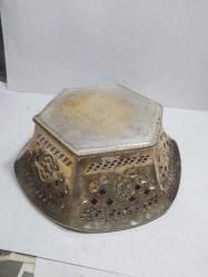 M2---GÜMÜŞ KAPLAMA ESKİ PİRİNÇ ŞEKERLİK