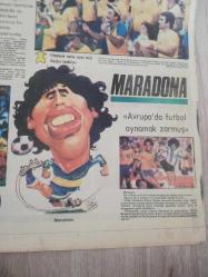 Milliyet spor gazetesi ispanya 82 Maradona matthaus dassaev
