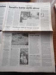 Yeni Şafak Gazetesi - 6  Temmuz 1998 - Ahmet Taşgetiren - Ömer Çelik - Aydın Menderes - Zahid Akman - Genelkurmay Başkanı Orgeneral İsmail Hakkı Karadayı - Genelkurmay 20 Mart'tan Sonra Bir Kez Daha Bildiri Yayınladı- Başbakan Mesut Yılmaz Bildirinin Altına İmza Atarım - Çevik Bir - Tansu Çiller - Deniz Baykal - Fazilet Partisi