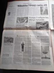 Yeni Şafak Gazetesi - 6  Temmuz 1998 - Ahmet Taşgetiren - Ömer Çelik - Aydın Menderes - Zahid Akman - Genelkurmay Başkanı Orgeneral İsmail Hakkı Karadayı - Genelkurmay 20 Mart'tan Sonra Bir Kez Daha Bildiri Yayınladı- Başbakan Mesut Yılmaz Bildirinin Altına İmza Atarım - Çevik Bir - Tansu Çiller - Deniz Baykal - Fazilet Partisi