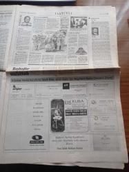 Yeni Şafak Gazetesi - 6  Temmuz 1998 - Ahmet Taşgetiren - Ömer Çelik - Aydın Menderes - Zahid Akman - Genelkurmay Başkanı Orgeneral İsmail Hakkı Karadayı - Genelkurmay 20 Mart'tan Sonra Bir Kez Daha Bildiri Yayınladı- Başbakan Mesut Yılmaz Bildirinin Altına İmza Atarım - Çevik Bir - Tansu Çiller - Deniz Baykal - Fazilet Partisi