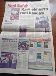 Yeni Şafak Gazetesi - 6  Temmuz 1998 - Ahmet Taşgetiren - Ömer Çelik - Aydın Menderes - Zahid Akman - Genelkurmay Başkanı Orgeneral İsmail Hakkı Karadayı - Genelkurmay 20 Mart'tan Sonra Bir Kez Daha Bildiri Yayınladı- Başbakan Mesut Yılmaz Bildirinin Altına İmza Atarım - Çevik Bir - Tansu Çiller - Deniz Baykal - Fazilet Partisi