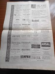 Yeni Şafak Gazetesi Mevlid Kandili Tebrik Eki - 1998 - Halk Ulaşım - İETT - İSFALT - Mavi Ofset - Kimelsan - Emin Kitapevi - Yıldız Elektrik - Nida Tekstil - Zeyrek Giyim - Hotel Demircan - Tekbir Gümüş - Akabe Makina Sanayi - Hasanoğlu Süpermarket - Sena Sultan Kliniği - Arsal Turistik Eşya İmalathanesi -  Bağcılar Belediye Başkanı Avukat Feyzullah Kıyıklık