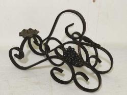 13302-ÇOK ŞAHANE FERFORJE MUMLUK+ŞARAPLIK