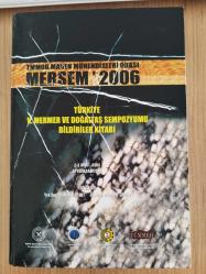 5. MERMER VE DOĞALTAŞ SEMPOZYUMU BİLDİRİLER KİTABI 2006