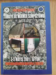 3. MERMER VE DOĞALTAŞ SEMPOZYUMU BİLDİRİLER KİTABI 2001