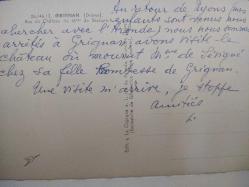 ŞEHİR KARTPOSTALI-FRANSA/GRIGNAN SEVİGNE KALESİ GÖRÜNTÜSÜ,ARKASINA YAZILMIŞ,SİYAH BEYAZ, 11 X 15 CM EBADINDA - 1950'LER, 1960'LAR, 1970'LER, 1980'LER