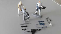 STAR WARS KLON ASKERLERİ CAPTAİN REX LEGACY COLLECTION (THE CLONE WARS 2008) LFL VE CLONE SOLDİER HASBRO KUTUSUZ