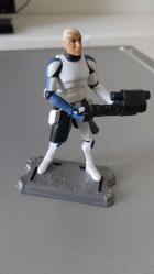 STAR WARS KLON ASKERLERİ CAPTAİN REX LEGACY COLLECTION (THE CLONE WARS 2008) LFL VE CLONE SOLDİER HASBRO KUTUSUZ