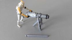 STAR WARS KLON ASKERLERİ CAPTAİN REX LEGACY COLLECTION (THE CLONE WARS 2008) LFL VE CLONE SOLDİER HASBRO KUTUSUZ