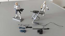STAR WARS KLON ASKERLERİ CAPTAİN REX LEGACY COLLECTION (THE CLONE WARS 2008) LFL VE CLONE SOLDİER HASBRO KUTUSUZ