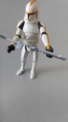 STAR WARS KLON ASKERLERİ CAPTAİN REX LEGACY COLLECTION (THE CLONE WARS 2008) LFL VE CLONE SOLDİER HASBRO KUTUSUZ