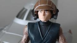 STAR WARS CLONE WARS 2010 NABOO SHİFF WİTH  ANAKIN SKYWALKER ACTION FIGURE AND VEHICLE HASBRO KUTUSUZ