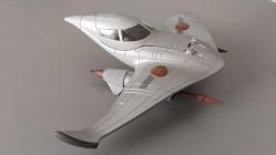 STAR WARS CLONE WARS 2010 NABOO SHİFF WİTH  ANAKIN SKYWALKER ACTION FIGURE AND VEHICLE HASBRO KUTUSUZ