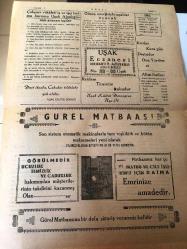 UŞAK GÜREL GAZETESİ YEREL TAŞRA BASINI ---2 Eylül 1957 Yıl :2 Sayı :381- Kurtuluş günümüz - Vilayetimizin  medarı iftiharı  olan şeker fabrikası ,dün 32 .  kampanyası başladı -- Terfi Vilayetimizin  Jandarma Kumandanı   Binbaşı Recep  Işıklar Yarbaylığa Terfi  Etmiştir -- Kurtuluş  Balosu  --İslam Dini  - Uşak 'ın  kurtuluşun  35. yıldönümü   merasimle  kutlandı --Güneş enerjisiyle uçaklar uçacak --