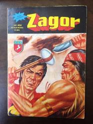 ZAGOR - SAYI 454 - BAYKUŞ HANI - 5 LİRA SERİ - 2.2.1979 - M.SEZEN YALÇINER - TAY YAYINLARI -KAPAK ÇİZERİ ASLAN ŞÜKÜR