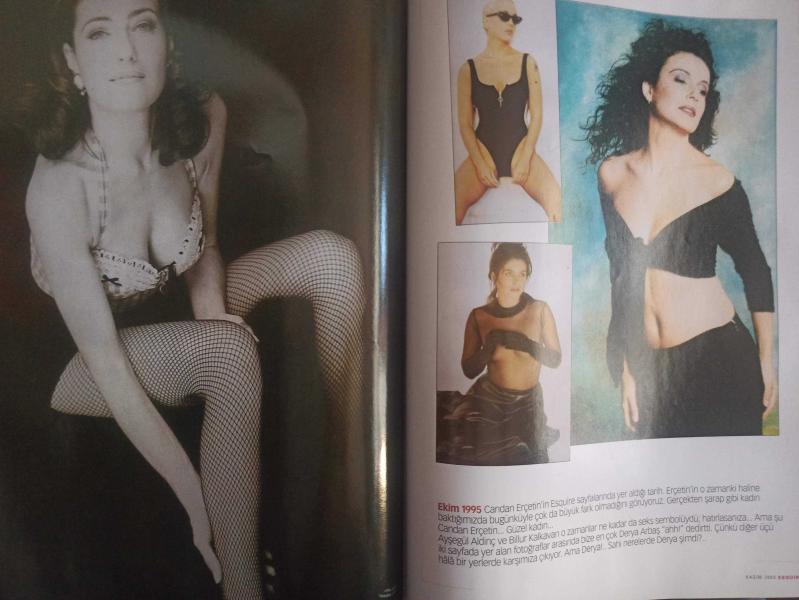 Esquire Yetişkin Erkek Dergisi Kasım 2003 Hülya Avşar Defne  