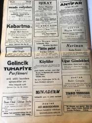 ADANA KÖYLÜ SESİ GAZETESİ YEREL TAŞRA BASINI --2 Aralık 1952 Yıl :1 Sayı :50--Saar Seçimleri -Son verecekleri otomobil saltanatı bu mu idi ?- Dün Ceyhan da bir cinayet  işlendi - Toros Spor Ceyhanı  3-1 Sümer M.Mensucata2-1 galip --Celal  Bayar  Selanik te -  Vaadler  yazan : Hasan Keskin --Şu Garip Dünya - Doktor  :Haşim Altınok -