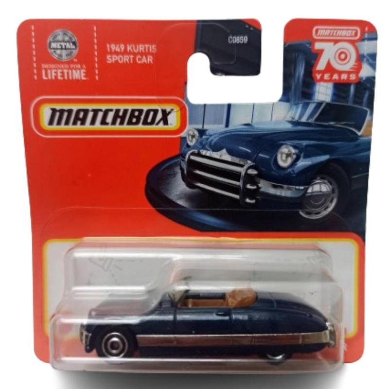 Matchbox 1949 Kurtis Sport Car- 70. Yıl Özel Seri - Antika ve