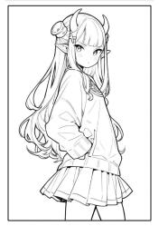 Anime Vampir Kız – Anime Şeytan Kız Boyama Kitabı (2 Kitap)