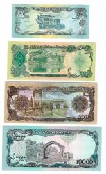 Efemera - AFGANİSTAN AFGHANISTAN 50 500 1000 10000 AFGHANIS SET UNC (TK 15 271) ÇİL - kitantik - kitaLog