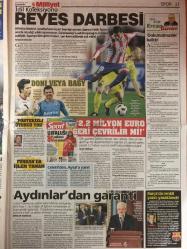 Milliyet Gazetesi , 22 Haziran 2011 , Mecnur Çolak, Mecnur Çolak, Mustafa Tuncel, Tayfur Havutçu, Ziya Güler, Hatip Dicle, Oya Eronat, Mehmet Haberal, Mustafa Balbay, Chu Jeon, Ahmet el Tayyip, Baykal ve Sav'a Disiplin Resti, Kaleci Engin de Gözaltında, Hedef Seçerek Ateş Etti, Yıllık Vefa Laiklik Çağrısı, Kia Borsada Vurguna Büyük Baskın, Turker Karapınar, Miros lav Stoch, Andre Santos, Aykut Kocaman, Alex de Souza, Joseph Yobo, Ronaldo, Irina Shayk, Yıldırım Demirören, Didier Drogba, Mamadou Niang, Fink, Noelia Lopez, Guti, Michael Fankin, Fenerbahçe'nin Genç Yıldızı Stoch: 