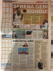 Milliyet Gazetesi , 22 Haziran 2011 , Mecnur Çolak, Mecnur Çolak, Mustafa Tuncel, Tayfur Havutçu, Ziya Güler, Hatip Dicle, Oya Eronat, Mehmet Haberal, Mustafa Balbay, Chu Jeon, Ahmet el Tayyip, Baykal ve Sav'a Disiplin Resti, Kaleci Engin de Gözaltında, Hedef Seçerek Ateş Etti, Yıllık Vefa Laiklik Çağrısı, Kia Borsada Vurguna Büyük Baskın, Turker Karapınar, Miros lav Stoch, Andre Santos, Aykut Kocaman, Alex de Souza, Joseph Yobo, Ronaldo, Irina Shayk, Yıldırım Demirören, Didier Drogba, Mamadou Niang, Fink, Noelia Lopez, Guti, Michael Fankin, Fenerbahçe'nin Genç Yıldızı Stoch: 