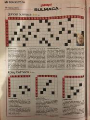 Milliyet Pazar Bulmaca Gazetesi, 19 Haziran 2011, Zeka Oyunları, Kakuro, Sudoku, Güncel Bulmaca, Kolay bulmaca, Uzman Bulmaca, Sözcük Yerleştirmece, Zeka Oyunları, Çapraz Bağlar, Mozaik, Futoshıkı