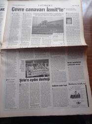 Yeni Şafak Gazetesi - 6 Haziran 1998 - Ahmet Taşgetiren - Ömer Çelik - Haluk Levent - Bakü Ceyhan Boru Hattında Şok - Meral Akşener'den İstanbul Dükalığına Tepki - Recep Tayyip Erdoğan - Eşber Yağmurdereli - İstanbul Üniversitesi Rektörü Kemal Alemdaroğlu'na İstifa Çağrısı - Cemil Çiçek - Prenses Diana İçin Eylem - Aziz Yıldırım - Aydınlar Nureddin Şirin'e Özgürlük İstedi
