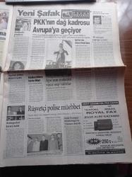 Yeni Şafak Gazetesi - 26 Kasım 1998 - Ahmet Taşgetiren - Nazlı Ilıcak - 28 Şubat'ın Ürünü Olan ANASOL D Hükümeti Tarihe Karıştı - Almanya Abdullah Öcalan'ın Kendilerine İade Edilmesi Durumunda İç Savaş Çıkmasından Korkuyor - İstanbul Büyükşehir Belediye Başkanı Recep Tayyip Erdoğan - Recai Kutan Görev Verilirse Hükümeti Kurarım - Başörtüsü Yasağı - Galatasaray Juventus Maçında Abdullah Öcalan Gerilimi - Süleyman Demirel