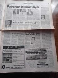 Yeni Şafak Gazetesi - 26 Kasım 1998 - Ahmet Taşgetiren - Nazlı Ilıcak - 28 Şubat'ın Ürünü Olan ANASOL D Hükümeti Tarihe Karıştı - Almanya Abdullah Öcalan'ın Kendilerine İade Edilmesi Durumunda İç Savaş Çıkmasından Korkuyor - İstanbul Büyükşehir Belediye Başkanı Recep Tayyip Erdoğan - Recai Kutan Görev Verilirse Hükümeti Kurarım - Başörtüsü Yasağı - Galatasaray Juventus Maçında Abdullah Öcalan Gerilimi - Süleyman Demirel