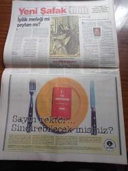 Yeni Şafak Gazetesi - 9 Eylül 1998 -  Nazlı Ilıcak - İsmet Özel - Ahmet Davutoğlu - Necip Fazıl Kısakürek - Başörtüsü Krizi Derinleşiyor - Fazilet Partili Abdullah Gül'ün Eşi De Yasağa Takıldı -  Necmettin Erbakan Yargı Önünde - Mesut Yılmaz'a İrticai Şapka - Dışişleri Bakanı İsmail Cem İpek Yolu Türkiye'siz Olmaz