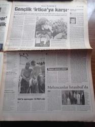 Yeni Şafak Gazetesi - 20  Haziran 1998 - Ahmet Taşgetiren - Nazlı Ilıcak - Ömer Çelik - Kağıthane Sadabat Güreş Turnuvası Tanıtımı - ABD Alaattin Çakıcı'nın Adresini Verdi -   Gençlik İrticaya Karşı - Recep Tayyip Erdoğan Ve Recai Kutan İki Ayrı Koldan - Kıbrıs'ta Sıcak Saatler