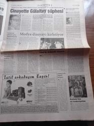 Yeni Şafak Gazetesi - 14 Haziran 1998 - İsmet Özel - İstanbul Büyükşehir Belediye Başkanı Recep Tayyip Erdoğan - Sınır Tanımayan Başörtüsü Baskısı Herkesi İsyan Ettiriyor - Mağdur Öğrenciler Bin Diploma Feda Olsun - Kayseri'de İnsan Hakları Ve Demokrasi Mitingi - Emekli Orgeneral Doğan Beyazıt 28 Şubat Gerekliydi - Ekümenlik Skandalı - Nurettin Canikli