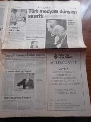 Yeni Şafak Gazetesi - 13 Eylül 1980 - İsmet Özel - Hayreddin Karaman - Yeşil Kod Adlı Mahmut Yıldırım Pazarlığı - Mehmet Eymür - Alaattin Çakıcı - Öz Çelik İş'ten Türk Metal'e  Uyarı - Öğretmen Kıyımına Protesto - Ata Sporu Güreş Tarihinin En Karanlık Günlerini Yaşıyor - Deniz Baykal Seçimden Çark Etti - Korkmaz Yiğit Milliyeti De Aldı - 12 Eylül Nasıl Meşrulaştırıldı
