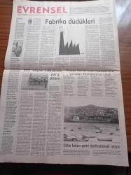 Evrensel Gazetesi - 24 Ekim 1998 - Bu Çete O Çete Mi - Yeşil Kod Adlı Mahmut Yıldırım - JİTEM - Veli Küçük - Ülkede Gündeme Bir Ay Kapatma Cezası - Başbağlar Sanıklarının Beraati Onandı - Abdullah Öcalan'a Yönelik Suikast Girişimini Protesto İçin 6 Tutuklu Daha Kendini Yaktı - Ülkücüler Kıbrıs'ta Adam Kaçırdı - Öz Yükseller'de Direniş Çadırı Kuruldu