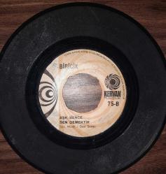 BİRİCİK DERMANSIN GEL / AŞK BENCE SEN DEMEKTİR 45 LİK PLAK