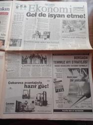 Akşam Gazetesi - 8 Temmuz 2000- Adalarda Meydana Gelen Deprem 17 Ağustos Kabusunu Yeniden Yaşattı - Necmettin Erbakan Hocanın Cuma Mitingi - Kenan İmirzalıoğlu Miroğlu İçin Kellemi Koydum - Başbakan Bülent Ecevit'ten ABD'ye İran Uyarısı - Ferdi Tayfur Türk Doktorlarına Emanet - Kemal Sunal - Kenneth Anderson Fenerbahçe'ye Geliyor - Hakan Şükür İtalya'yı Salladı