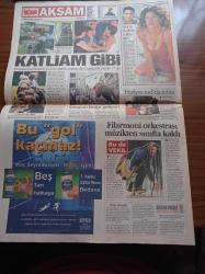 Akşam Gazetesi - 8 Temmuz 2000- Adalarda Meydana Gelen Deprem 17 Ağustos Kabusunu Yeniden Yaşattı - Necmettin Erbakan Hocanın Cuma Mitingi - Kenan İmirzalıoğlu Miroğlu İçin Kellemi Koydum - Başbakan Bülent Ecevit'ten ABD'ye İran Uyarısı - Ferdi Tayfur Türk Doktorlarına Emanet - Kemal Sunal - Kenneth Anderson Fenerbahçe'ye Geliyor - Hakan Şükür İtalya'yı Salladı