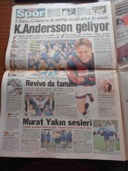 Akşam Gazetesi - 8 Temmuz 2000- Adalarda Meydana Gelen Deprem 17 Ağustos Kabusunu Yeniden Yaşattı - Necmettin Erbakan Hocanın Cuma Mitingi - Kenan İmirzalıoğlu Miroğlu İçin Kellemi Koydum - Başbakan Bülent Ecevit'ten ABD'ye İran Uyarısı - Ferdi Tayfur Türk Doktorlarına Emanet - Kemal Sunal - Kenneth Anderson Fenerbahçe'ye Geliyor - Hakan Şükür İtalya'yı Salladı