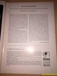 Photo Magazine : Juni 1954- München - Almanca Dergi (Buch und Photo - Man schreibt uns - Für den Filmfreund - Photo Spiegel - Kamera Blindheit - Berichte - Zwei Farbbilder - Armes Herz am Scheideweg - Idee und Photo - Wenn der Groschen fallt - Zehn Stunden vor zehn - Ein Trick der Natur - Ungewöhnliche Formate - Die Ausschnitt Vergröberung - Photos im Süden - Der Amateur von Rochester - 60 Jahre Gevaert - Das Standort Atelier - Es ging um Tulpen - Photobericht aus Australien ) Hafif Yıpranma ve Kesilmiş Kısımlar Mevcut