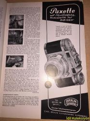 Photo Magazine : Juni 1954- München - Almanca Dergi (Buch und Photo - Man schreibt uns - Für den Filmfreund - Photo Spiegel - Kamera Blindheit - Berichte - Zwei Farbbilder - Armes Herz am Scheideweg - Idee und Photo - Wenn der Groschen fallt - Zehn Stunden vor zehn - Ein Trick der Natur - Ungewöhnliche Formate - Die Ausschnitt Vergröberung - Photos im Süden - Der Amateur von Rochester - 60 Jahre Gevaert - Das Standort Atelier - Es ging um Tulpen - Photobericht aus Australien ) Hafif Yıpranma ve Kesilmiş Kısımlar Mevcut
