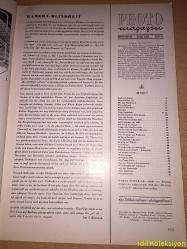 Photo Magazine : Juni 1954- München - Almanca Dergi (Buch und Photo - Man schreibt uns - Für den Filmfreund - Photo Spiegel - Kamera Blindheit - Berichte - Zwei Farbbilder - Armes Herz am Scheideweg - Idee und Photo - Wenn der Groschen fallt - Zehn Stunden vor zehn - Ein Trick der Natur - Ungewöhnliche Formate - Die Ausschnitt Vergröberung - Photos im Süden - Der Amateur von Rochester - 60 Jahre Gevaert - Das Standort Atelier - Es ging um Tulpen - Photobericht aus Australien ) Hafif Yıpranma ve Kesilmiş Kısımlar Mevcut