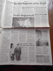 Takvim Gazetesi - 8 Temmuz 2000 - Necmettin Erbakan'la Aynı Cezaya Çarptırılan Hasan Celal Güzel Ayağına Başkasına Yıkatan Adamla Aynı Koğuşta Kalmam - İbrahim Tatlıses'i Kim Tehdit Ediyor - Erdal Acar - Deniz Akkaya - İpek Mobilyaya Güzel Açılış- İzmit Körfezi İle Saros Körfezi Arasında Mutlaka Bir Deprem Olacak - Ahmet Mete Işıkara - Şener Üşümezsoy - Nuriye Pınar Erdem - Ahmet Ercan - Kenneth Anderson Fenerbahçe'ye