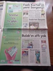 Takvim Gazetesi - 8 Temmuz 2000 - Necmettin Erbakan'la Aynı Cezaya Çarptırılan Hasan Celal Güzel Ayağına Başkasına Yıkatan Adamla Aynı Koğuşta Kalmam - İbrahim Tatlıses'i Kim Tehdit Ediyor - Erdal Acar - Deniz Akkaya - İpek Mobilyaya Güzel Açılış- İzmit Körfezi İle Saros Körfezi Arasında Mutlaka Bir Deprem Olacak - Ahmet Mete Işıkara - Şener Üşümezsoy - Nuriye Pınar Erdem - Ahmet Ercan - Kenneth Anderson Fenerbahçe'ye