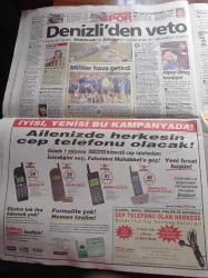 Takvim Gazetesi - 8 Temmuz 2000 - Necmettin Erbakan'la Aynı Cezaya Çarptırılan Hasan Celal Güzel Ayağına Başkasına Yıkatan Adamla Aynı Koğuşta Kalmam - İbrahim Tatlıses'i Kim Tehdit Ediyor - Erdal Acar - Deniz Akkaya - İpek Mobilyaya Güzel Açılış- İzmit Körfezi İle Saros Körfezi Arasında Mutlaka Bir Deprem Olacak - Ahmet Mete Işıkara - Şener Üşümezsoy - Nuriye Pınar Erdem - Ahmet Ercan - Kenneth Anderson Fenerbahçe'ye