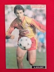 Efemera - Futbolcu Poster - Galatasaray Bülent Korkmaz - Fotospor Gazetesi - kitantik - kitaLog