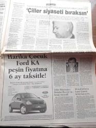 Sabah Gazetesi - 8 Ağustos 1998 - Sosyete Gülleri Ayşegül Tecimer İle Gülay AslıTürk İçin Görüldüğü Yerde Tutuklanması İçin Interpol'den Karar Çıkartıldı - Necmettin Erbakan Tansu Çiller'e Teşekkür Etti - Afrika'da ABD Elçiliklerine Bombalı Saldırı 100 Ölü Var- Sabancılar'da Miras Davası - Fenerbahçe Pierre Van Hoijdonk'da İndirim İstedi